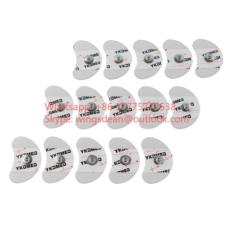 

1000PCS/ ECG Machine Accessories Disposable Electrode Patch 40*26MM Foam Electrode Sheet Ecg Electrodes