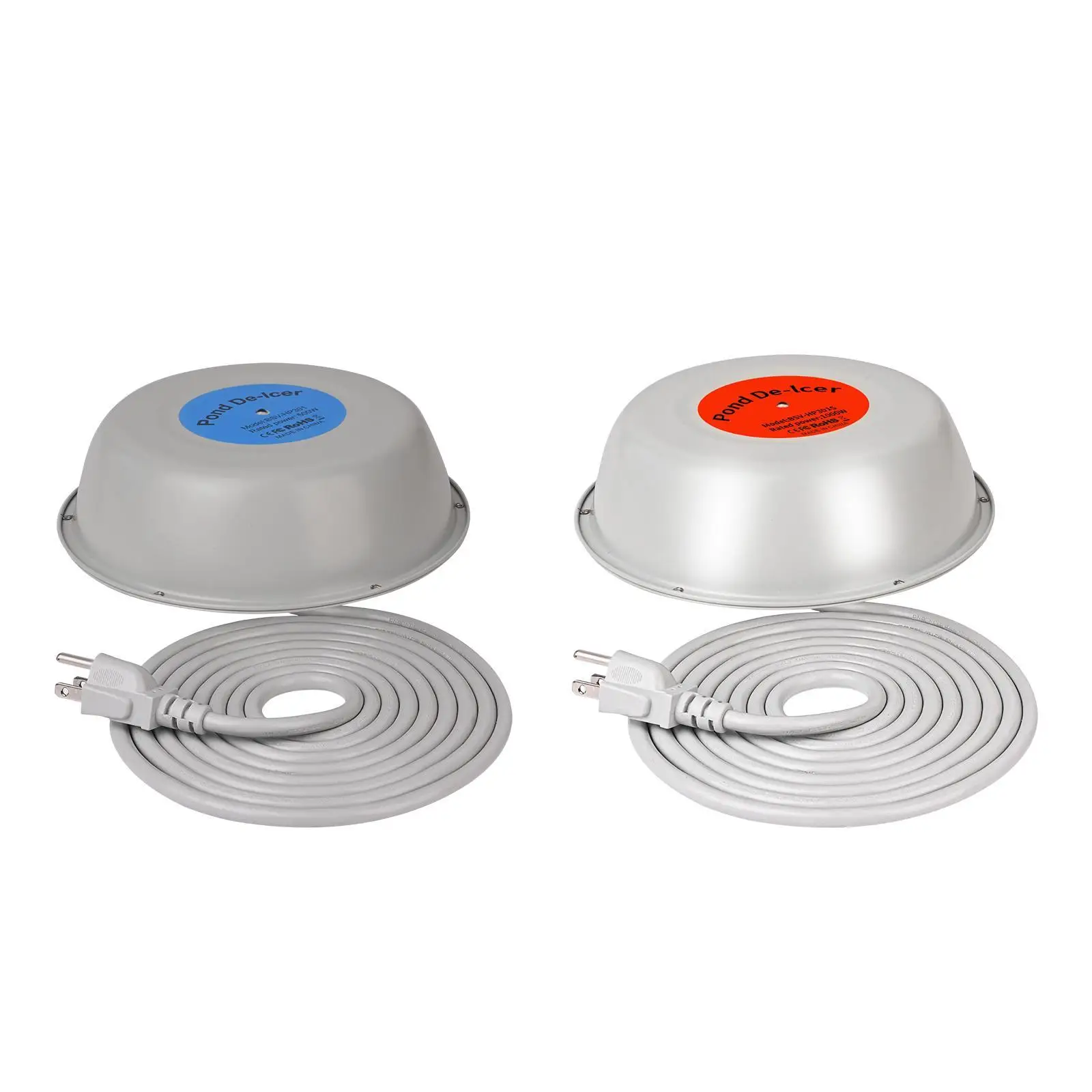 Efficient Bird Bath Deicer with 3 Meter Cord Aluminum Heated Water Heater for Outdoor Garden Pond Winter Use