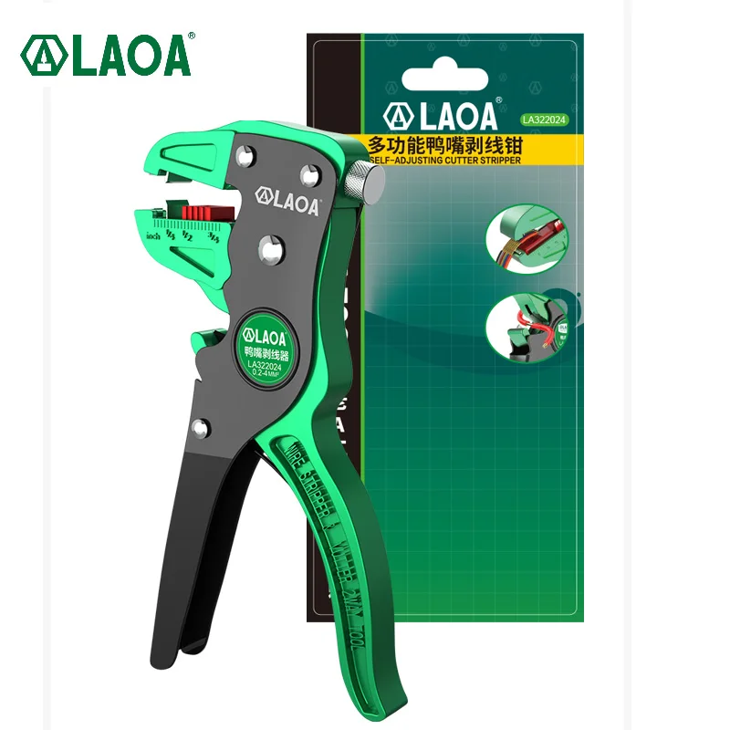 Imagem -06 - Alicate de Rede do Descascador do Fio de Laoa para a Ferramenta de Descascamento do Duckbill do Fio Liso
