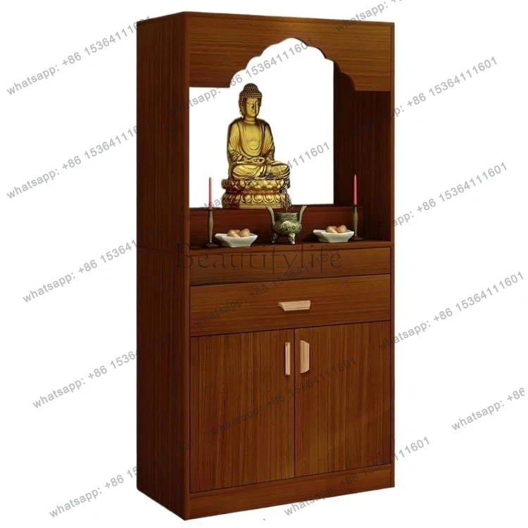 Household Buddha Cabinet God of Wealth Sacrifice Shrine Economic Shrine