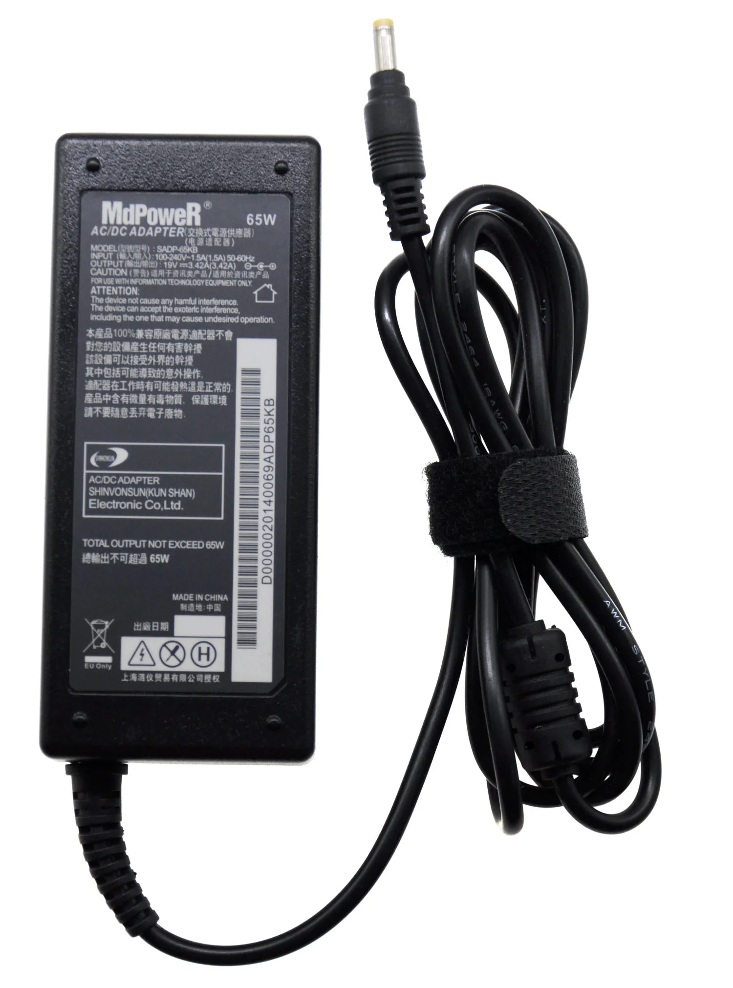 19V 3.42A 65W Cho HUAWEI MATEBOOK D MateBook B MRC-W50 MRC-W60 MRC-W70 PL-W19 PL-W09 Laptop AC Adapter nguồn Điện Cung Cấp