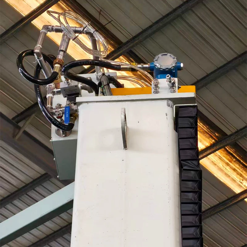 Explosion Proof Column Palletizing Robotic Arm Automatic Stacking Machine for Flour Feed Grain Bag Production Line