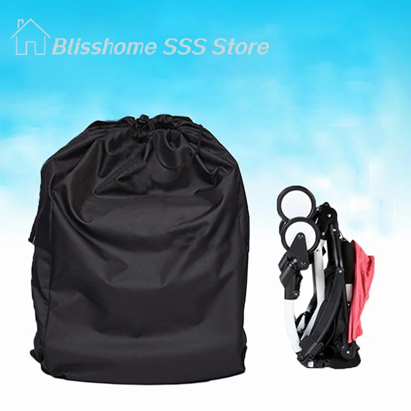 

【S】Waterproof Travel Baby Stroller Travel Carry Backpack Stroller Large Capacity Storage With Shoulder Strap Organizer