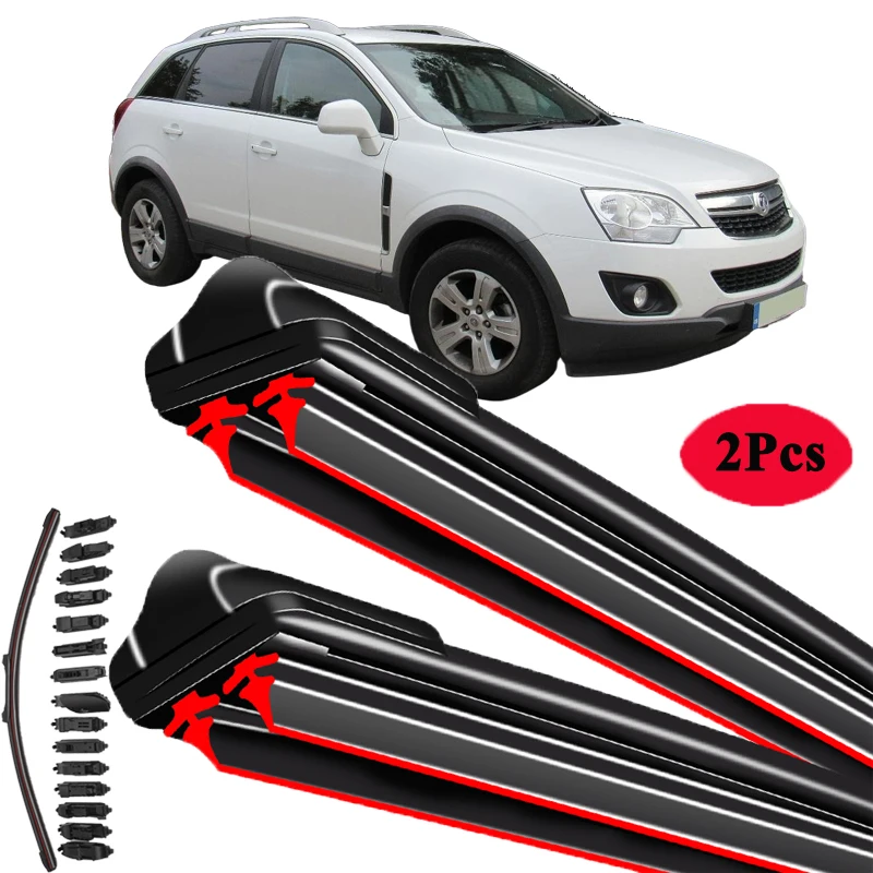 

For Vauxhall Opel Antara 2006-2015 Car Windshield Wiper Blade Front Windscreen Brushes Washer Window Cleaning Replacement Parts