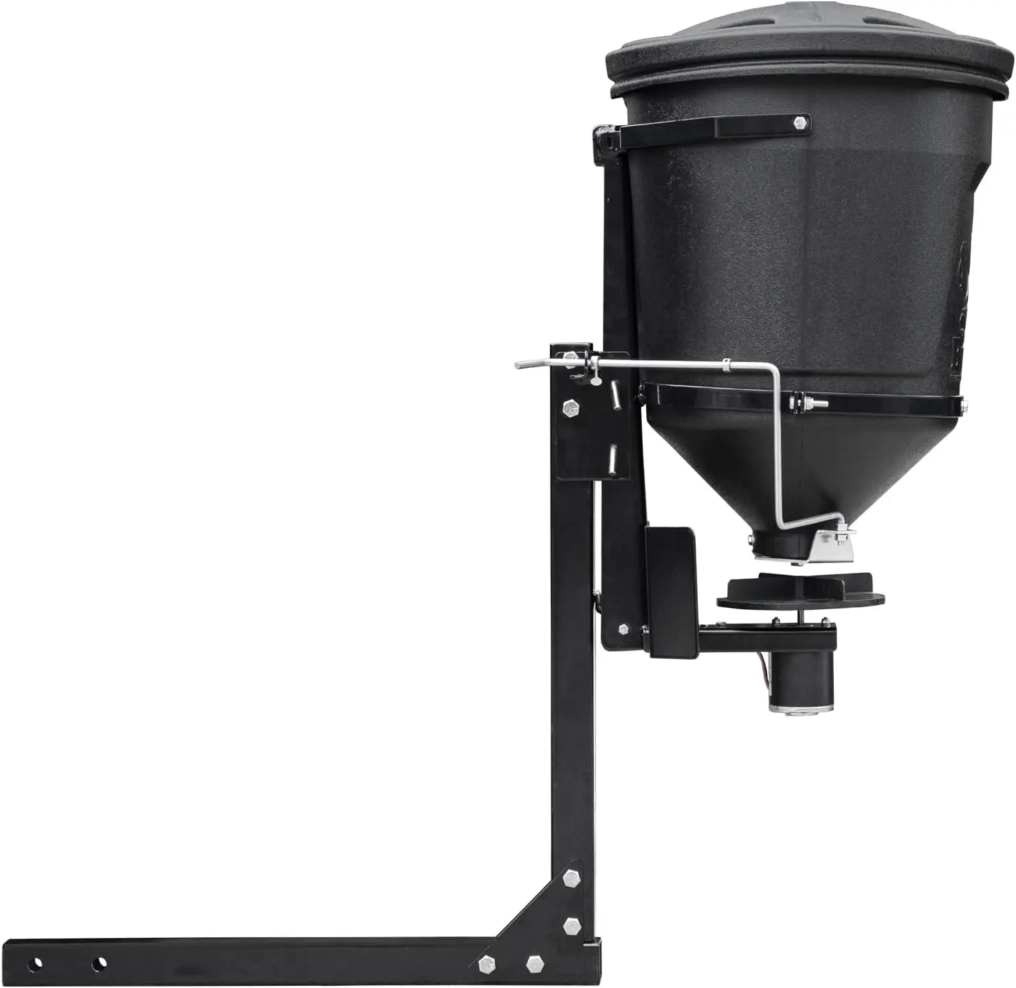 Grass Seed, Fertilizer, Deer Feeder Seed and More, 150 lb. Capacity with Lid, UTV All Season Spreader