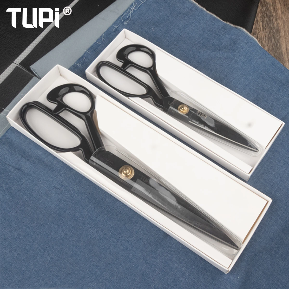 TUPI-Professional Tailoring Scissors - Heavy Duty Dressmaking Shears for Fabric Cutting | Ultra Sharp Stainless Steel