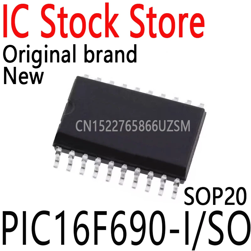 

50PCS/Lot New and Original PIC16F690 16F690 IC SOP20 PIC16F690-I/SO