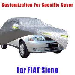 For FIAT Siena Hail prevention cover auto rain protection, scratch protection, paint peeling protection, car Snow prevention