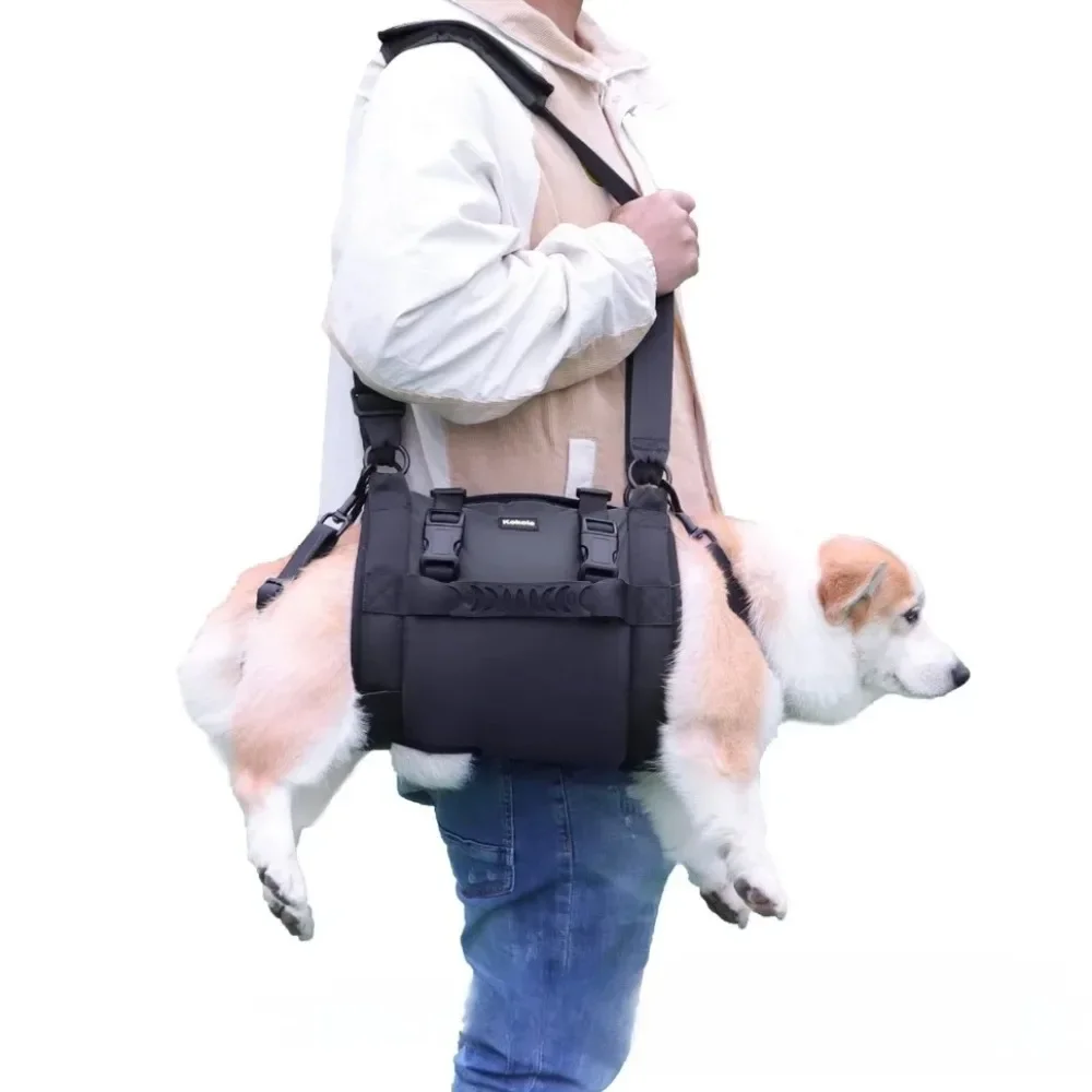 Portable Dog Brace Holder, Special Support Harness Limping Canine Aid Dog Assist Rehabilitation Lifting,Sling Carrier XXL