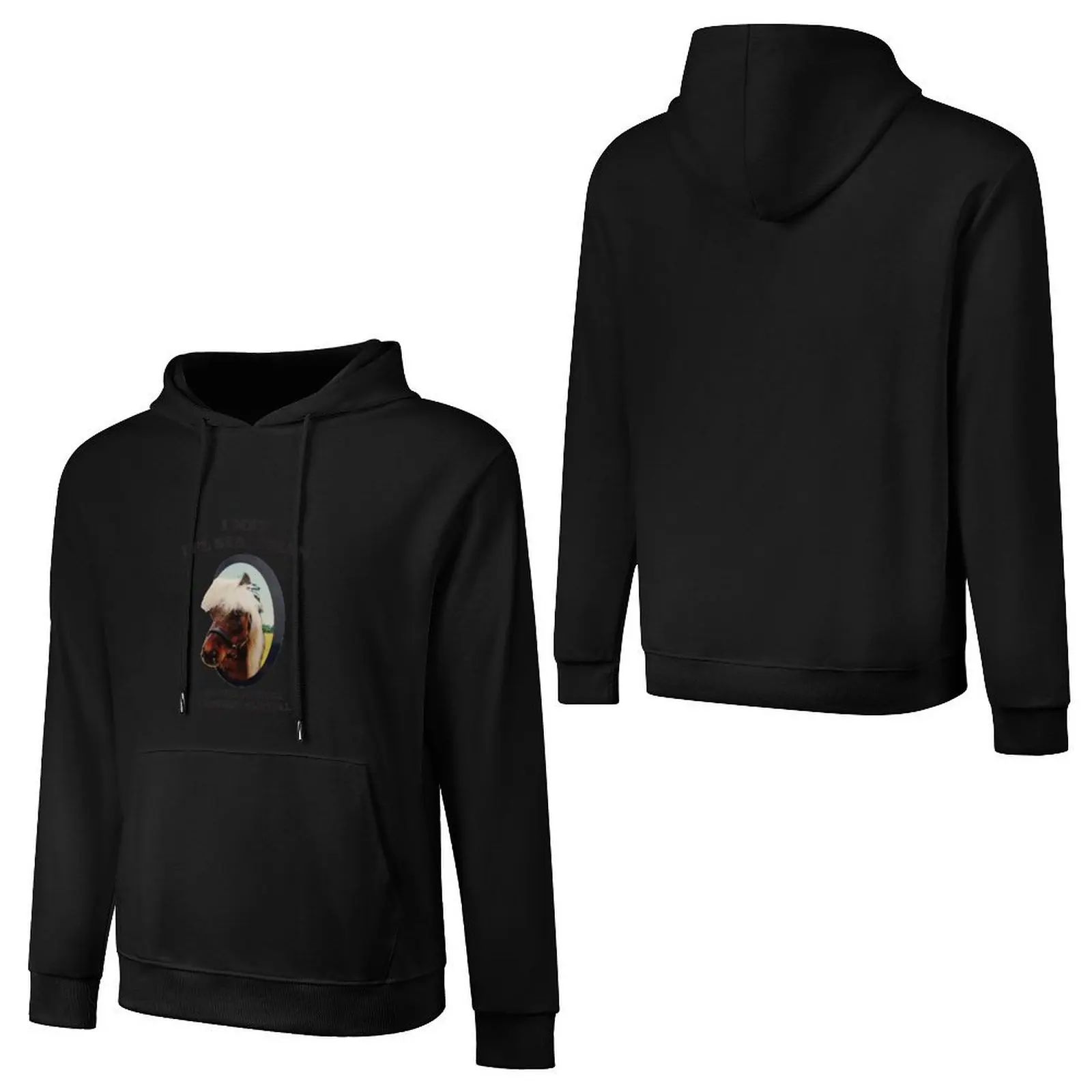 Li'l Sebastian Pullover Hoodie men's sweat-shirt korean style clothes men's oversize hoodie