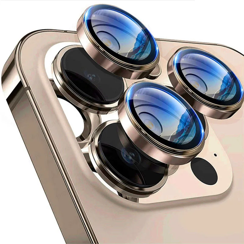 3pcs Camera Lens Protector Cover For iPhone 16 16pro 16promax 16plus 15 14 13 Pro max for iPhone 13 mini Protection Accessories