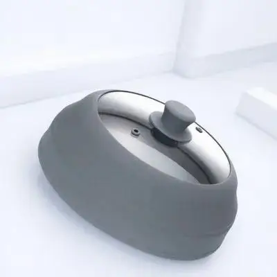 

Heat Resistant Cover Microwave Splatter Guard High-Quality Silicone Glass Dishwasher Safe Kitchen Food Covers Microwave