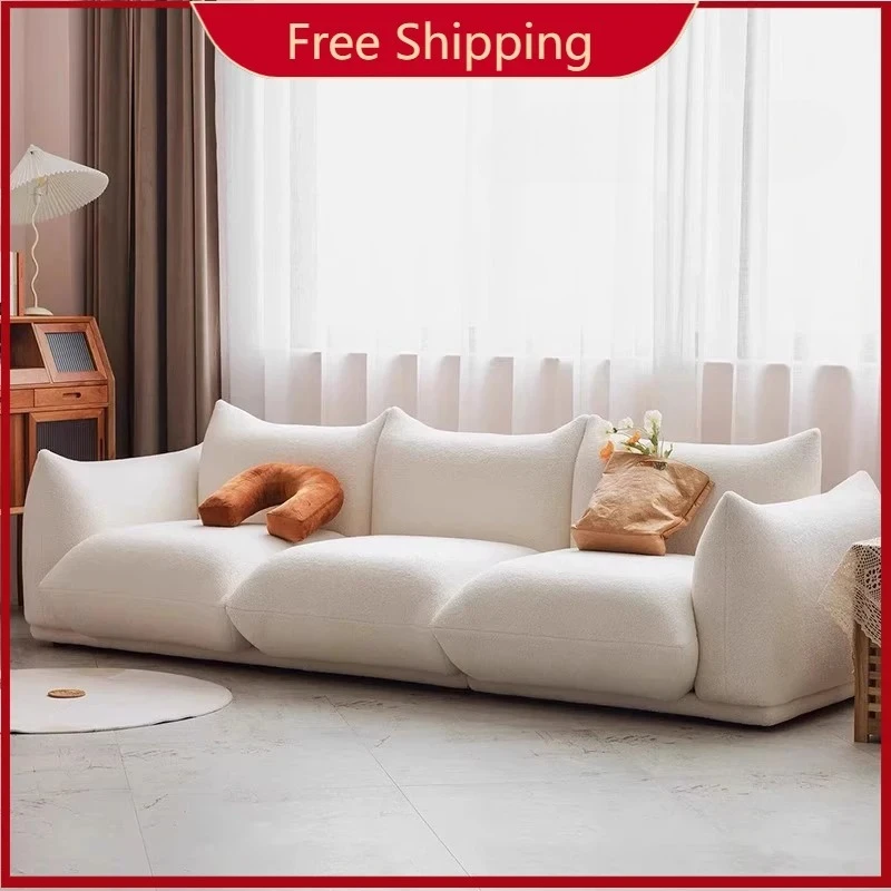 

Пуфы Ленивые диваны для гостиной Симпатичный диван Секционный минималистичный уличный диван Дизайнерский декор комнаты Muebles Наборы садовой мебели