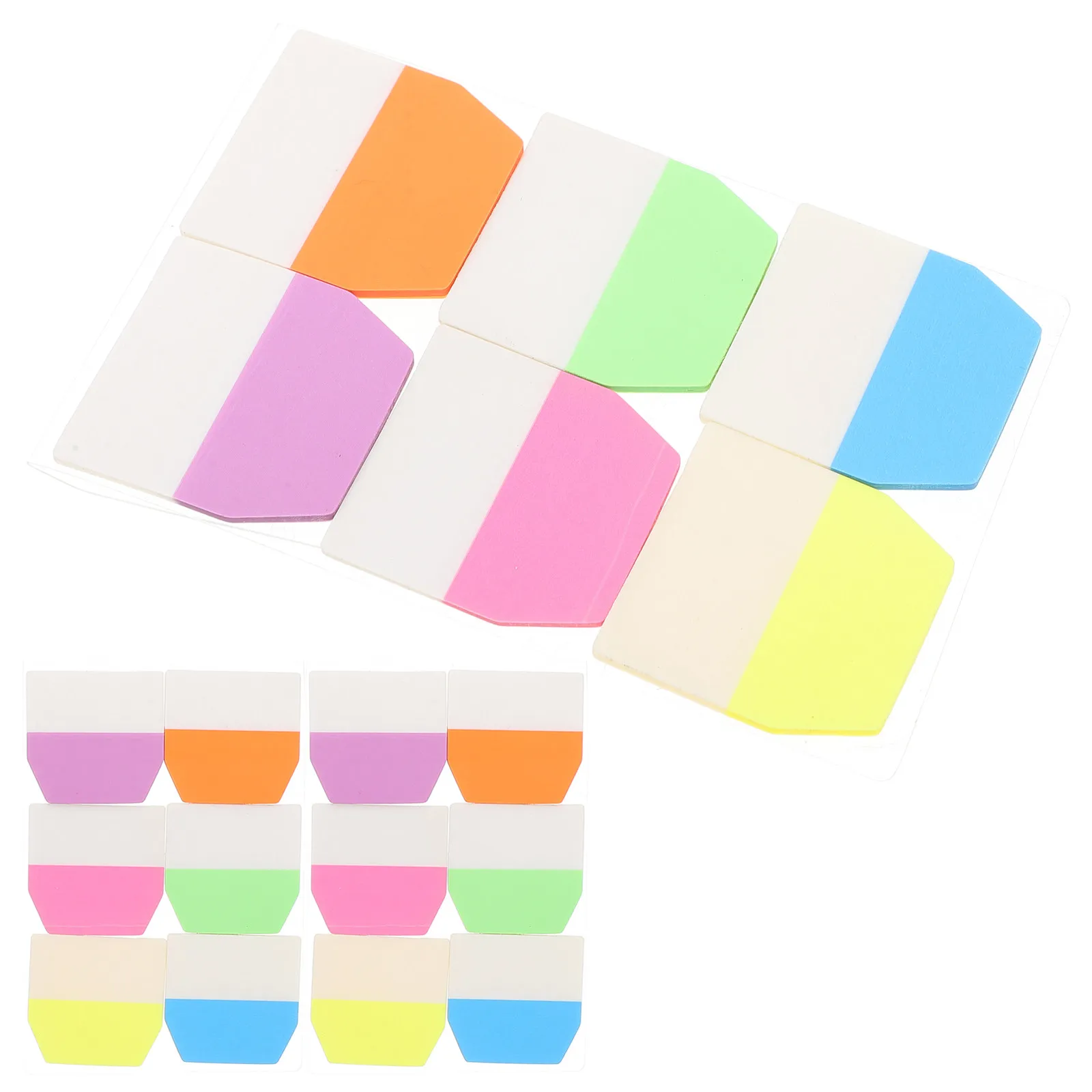 Colored Sticky Index Tabs Repositionable Adhesive Page Markers for Notebooks Books Planners Binder Files Annotation