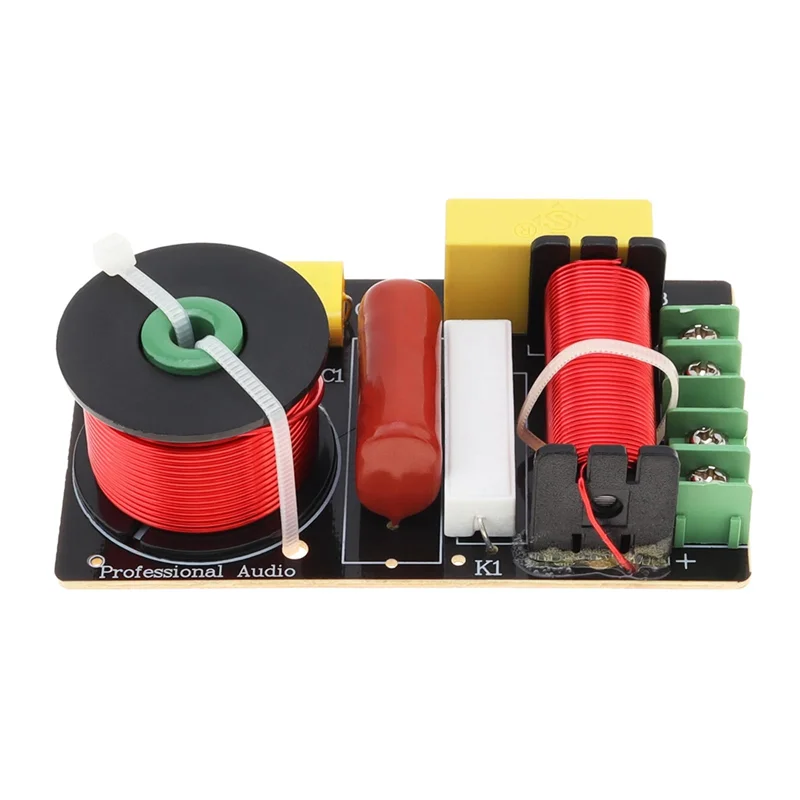 A34M-2 Way مكبر صوت كروس، 200 وات 2 طريقة وحدة مكبر صوت Hifi مكبرات صوت منزلية مقسم تردد الصوت مصافي كروس، 2 قطعة