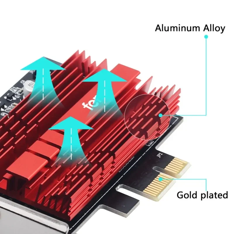 FENVI adaptor WiFi nirkabel PCIE, kartu WiFi 3000Mbps 6 AX200 802.11ax Dual Band 2.4G/5Ghz Untuk Desktop Bluetooth 5.2 Win10/11