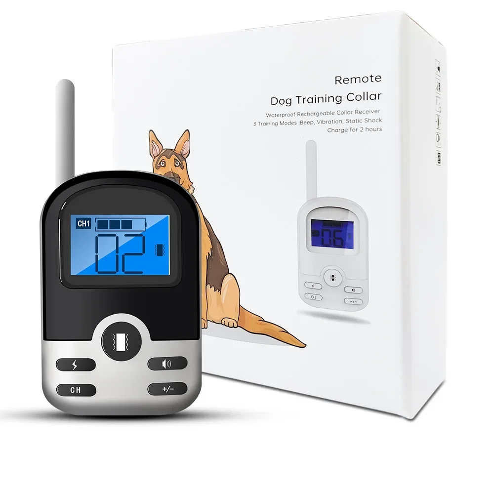 Remote Dog Trainer New Product 2024 Multi functional Electric Shock Collar, Professional Barking Stopper