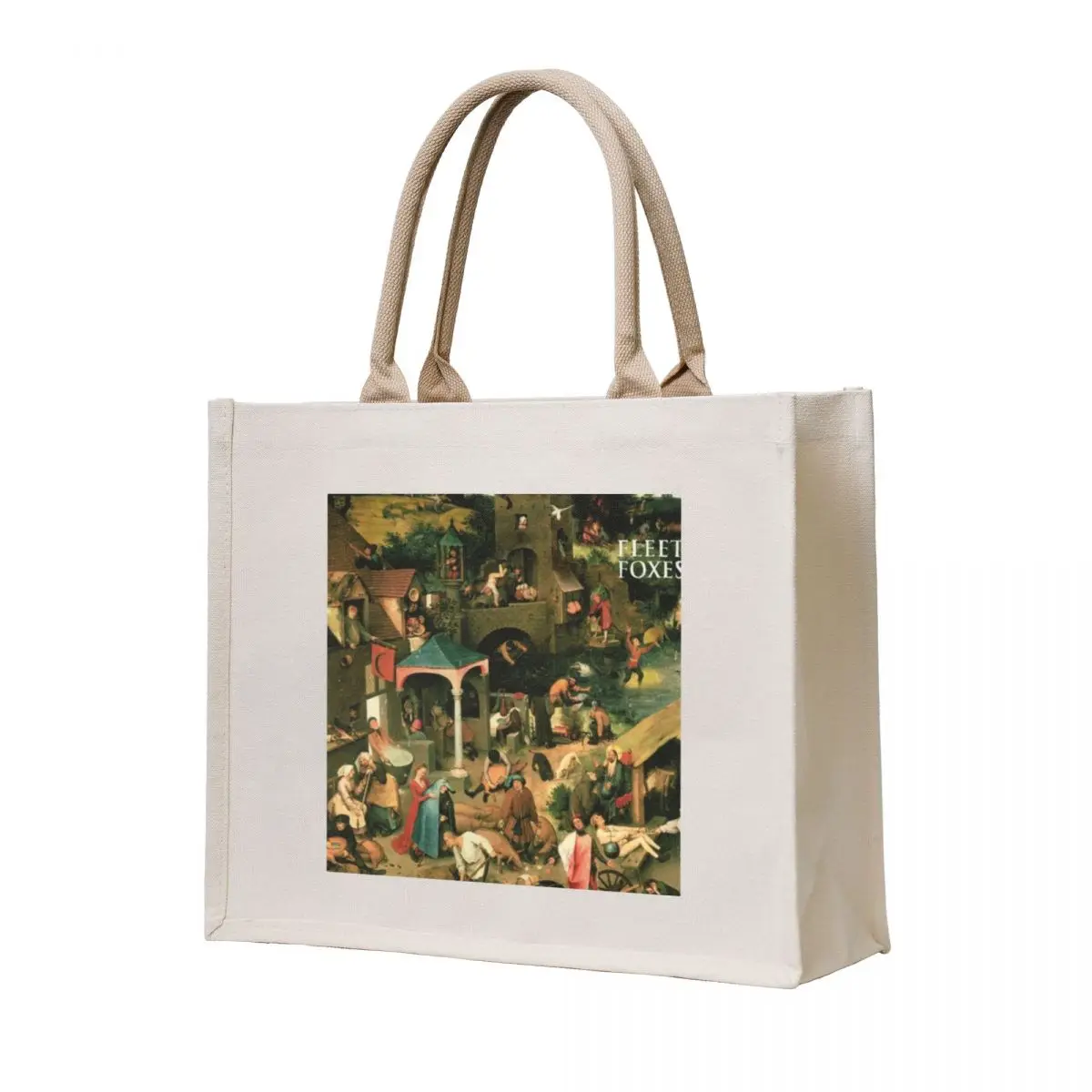 

fleet foxes Tote Bag Handbags women reusable grocery bags Women's shopping bag eco pack