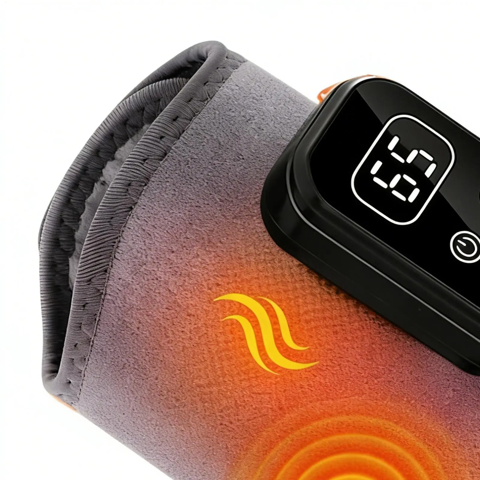 Electric Cordless Heated Ankle Guard Massager for Right or Left Foot Vibration Massage Wristband Hot Compress Ankle Wrist Brace