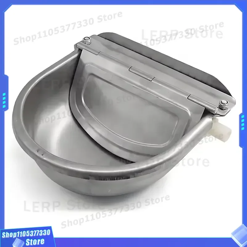 Automatic Stainless Steel Floating Water Bowl for Cattle Horse Sheep Pig Livestock Drinking Tank Farm Animal Feeder Trough