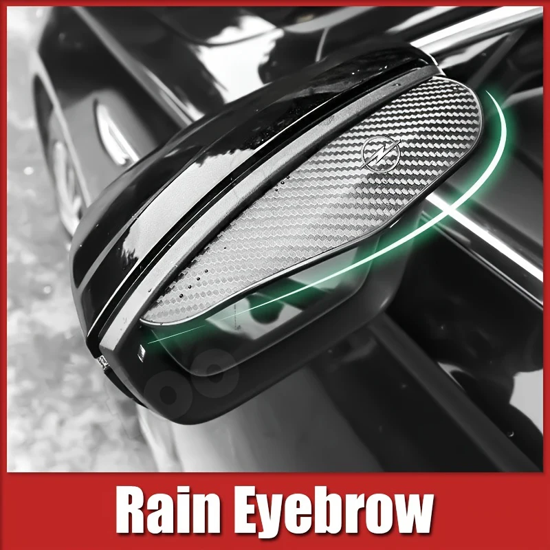Waterproof Car Rearview Mirror Rain Cover Mirror Rain Protector Cap For Opel Corsa Astra Mokka Grandland X Zafira Vivaro Combo