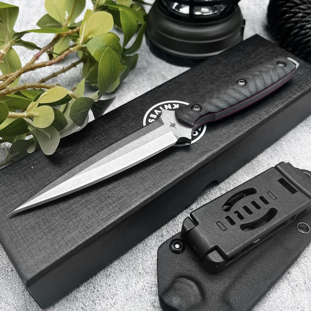 Vendita calda TOOR Jungle Coltello a lama fissa con guaina 440c Lama EDC Coltello tattico di salvataggio Coltello da taglio di sopravvivenza ad alta durezza