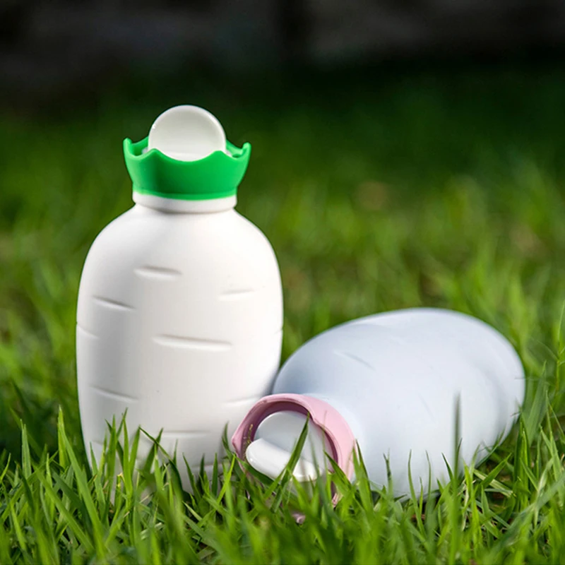 

Резиновая грелка для рук в виде моркови, многоразовая бутылка для горячей воды, инъекция воды, сохранение тепла, сумка для горячей воды, снятие боли, обогреватель для тела и шеи