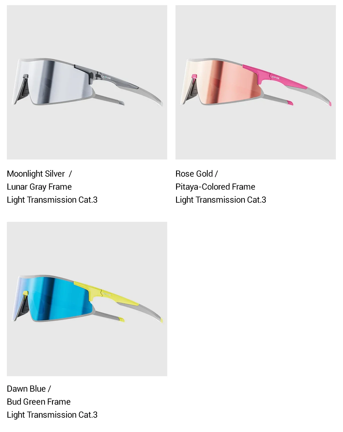 Kapvoe Photochrome Radfahrbrille Sport-Pickleball-Sonnenbrille Camping-Modebrille Herren MTB Fahrradbrille Wanderbrille – Detail 16