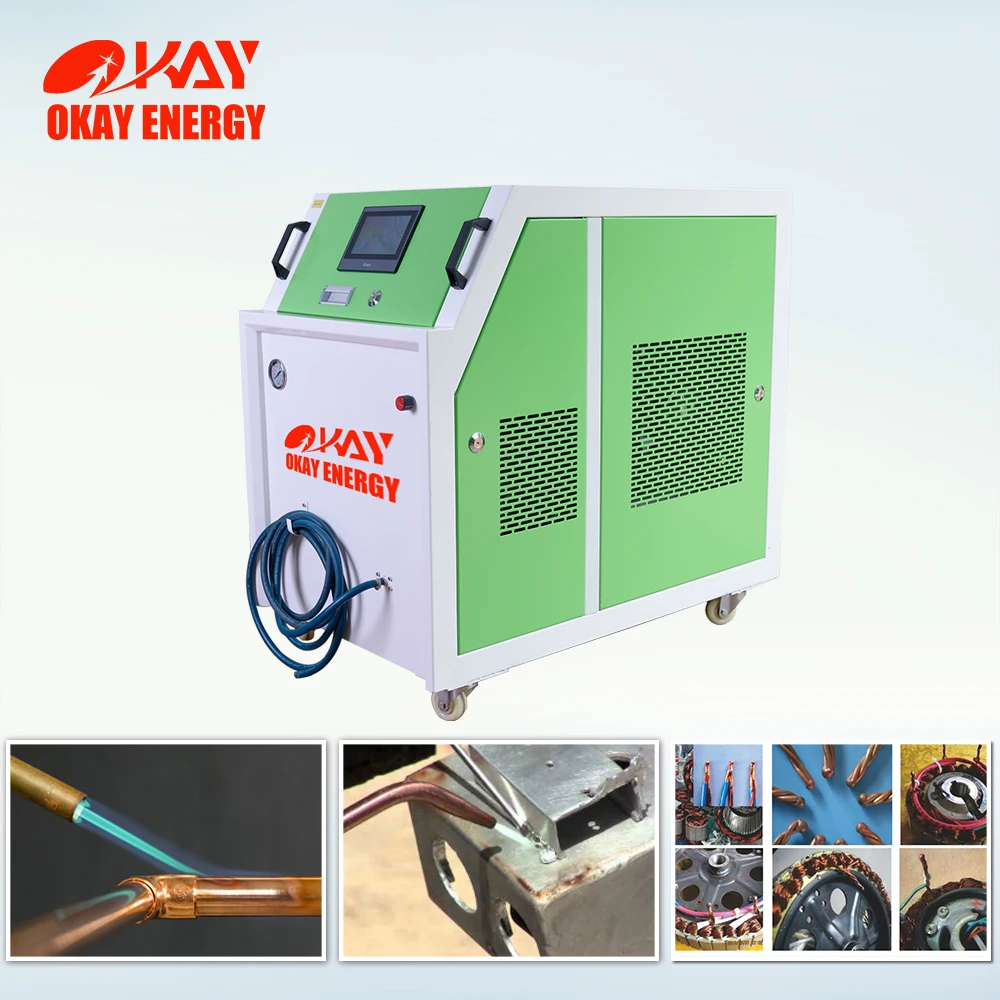 High-efficiency Electrical Transformers Copper Bar Pipes Brazing Hydrogen Generator HHO Welding