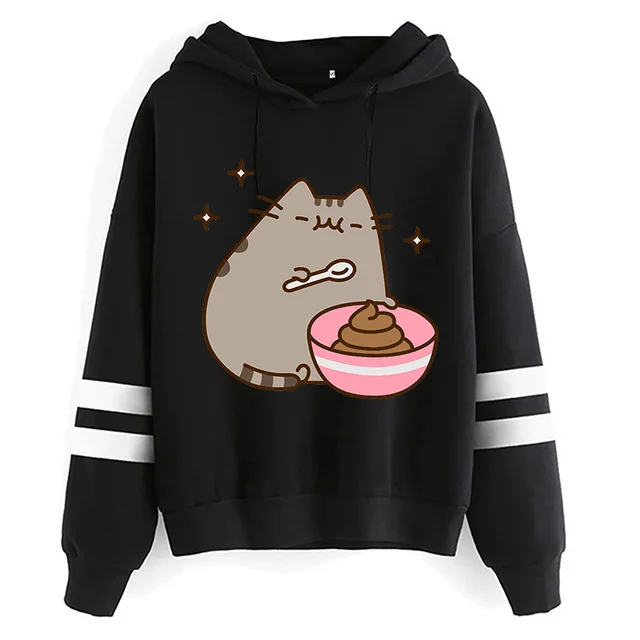 Pusheen unisex character hoodie hotsell