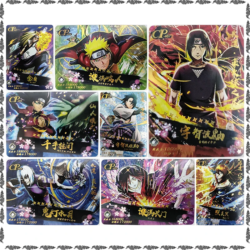 Коллекционные игровые карты по аниме NARUTO: Теруми, Мэй, Нагато, Хохзуки, Суигетсу, Итачи, Саске, Сенджу Хаширама. Редкие, для парных коллекций (CP). Подарок на день рождения.