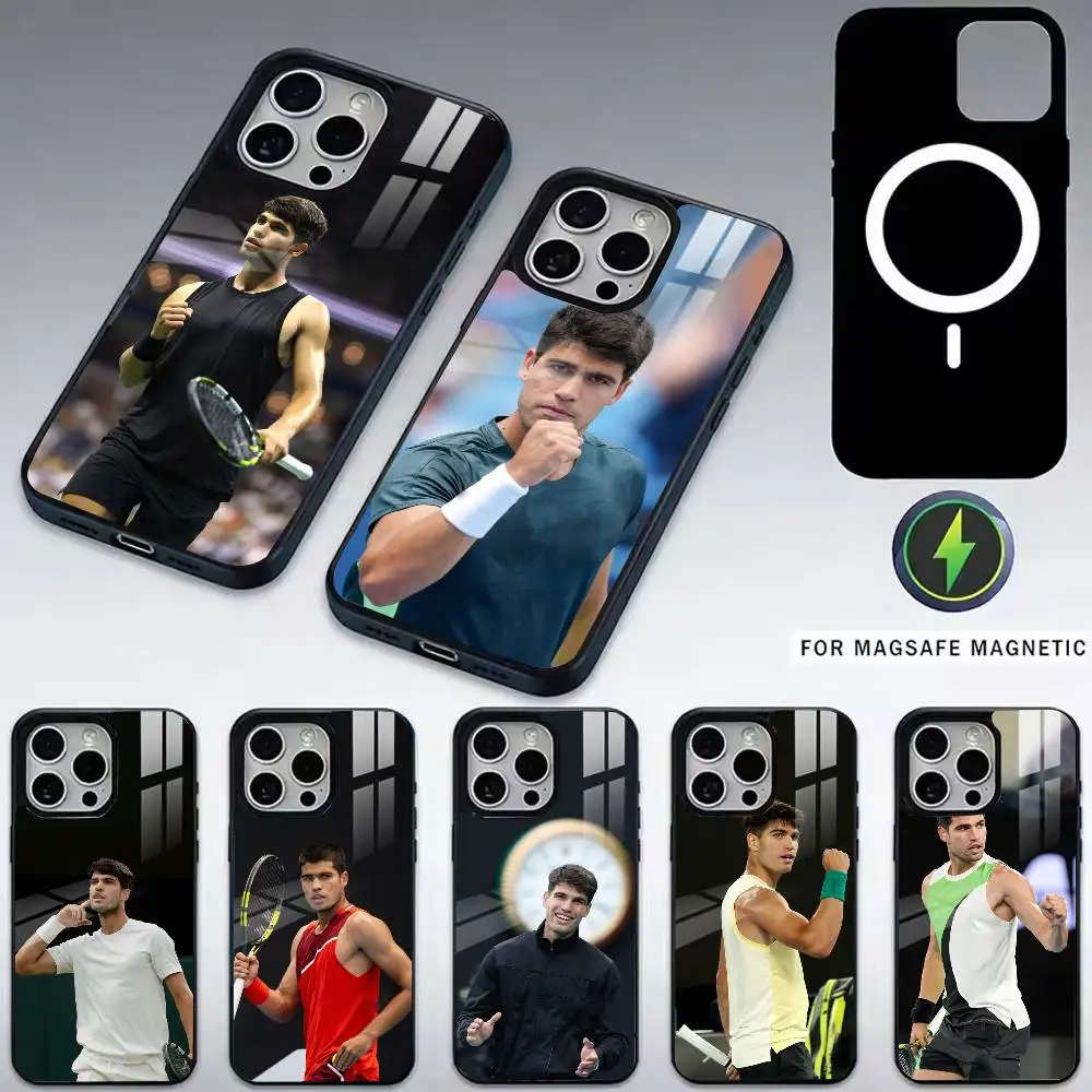 

Чехол для телефона B-Basketball Star V-Victor Wem для iPhone 17, 16, 15, 14, 13, 12, 11 Plus, Pro, магнитный, с беспроводной зарядкой MagSafe