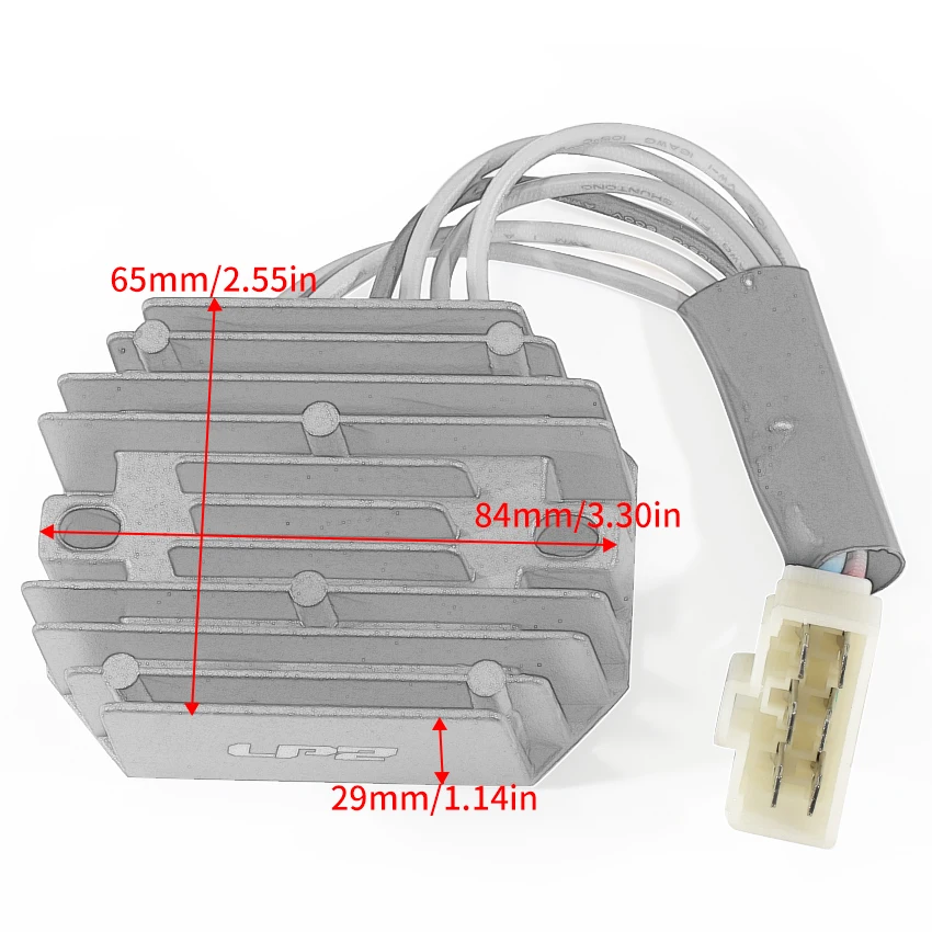 Motorcycle Parts Rectifier Voltage Regulator Regulator for Kubota B7500DTN G1700 B7500HSD B7800HSD B7500D G1800 G1800-S G1900