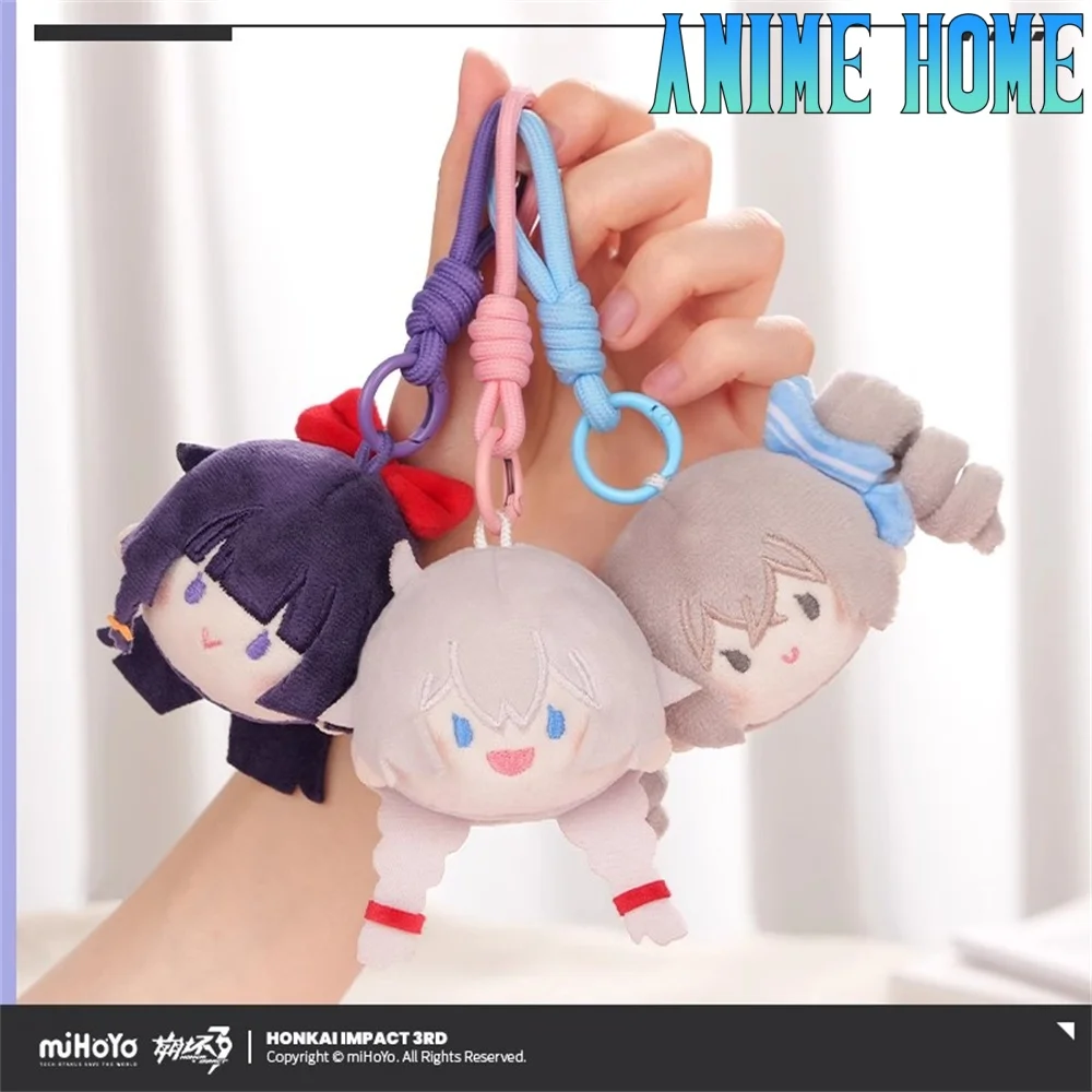 

Плюшевая кукла Honkai Impact 3rd Kiana Kaslana Bronya Zaychik Raiden Mei, игрушка-кукла, плюшевый брелок, подвеска, игра, милый косплей
