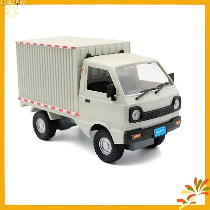 1:10/1:16 Wpl D12 Rc Car Simulation Drift Climbing Truck Led Light Cargo Rc Electric Toy Model For Boys Christmas Surprise Gifts