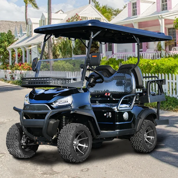 72V Lithium Battery 4 Seat Electric Golf Cart Buggy DOT Approved