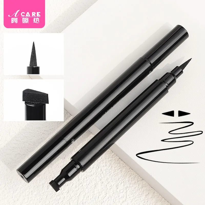 アイライナー A1-アイライナーペンはまつげの下に汚れにくい、自然で滑らかなアイライナーペン、女性用細いヘッド