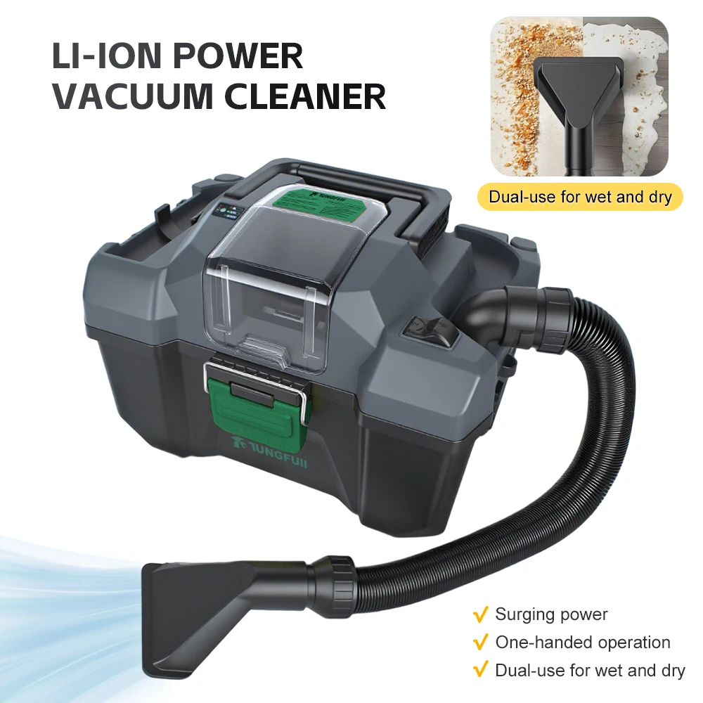 20V draadloze borstelloze stofzuiger voor DeWalt - natte en droge stofzuiger huishoudelijke industriële stofafscheider voor thuis huisdierenhaar