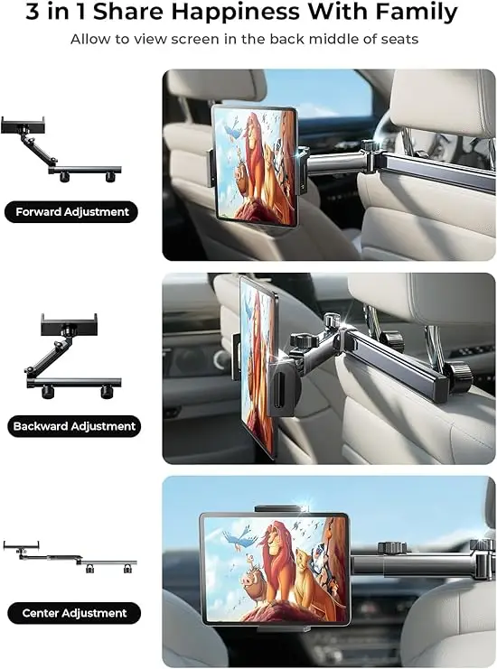 Support de tablette pour voiture, support de tablette de sauna, support de tablette de sauna, support de repos de sauna, support de berceau, compatible avec les reviepour iPad