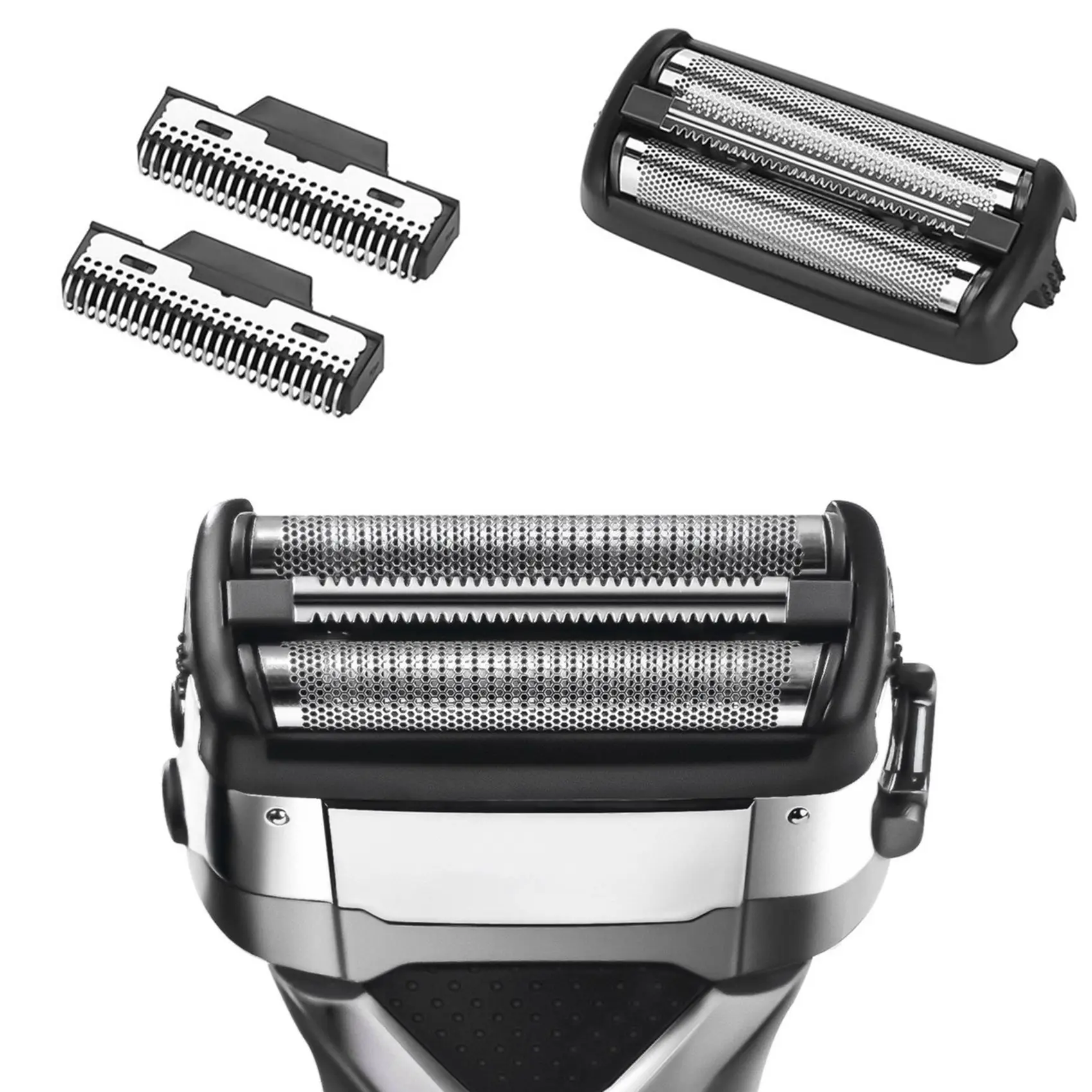 RSCX-9008 Hair Clipper Blade para homens, substituição Navalha, cabeça Shaver, 3 Pcs