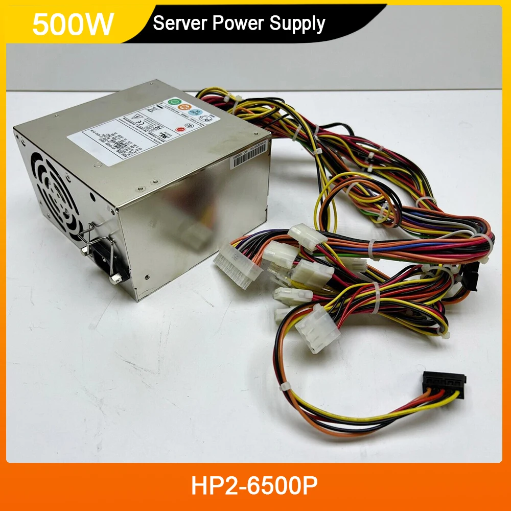 For Zippy HP2-6500P 500W Server Power Supply