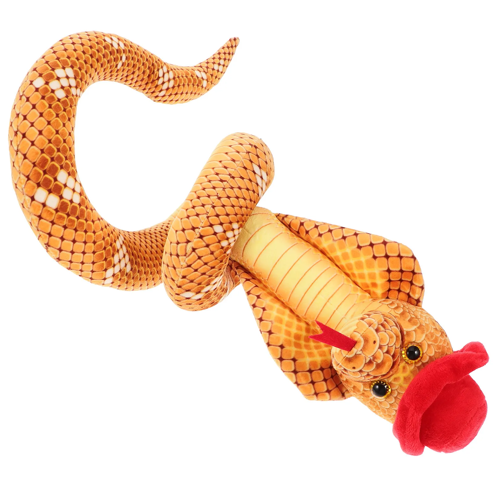 

Realistic Scary Snake Decoration Lifelike Texture Bright Colors Compact Lightweight Halloween Party Prop Haunted House Movie