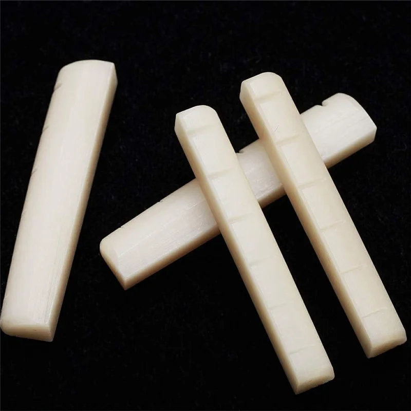 

AC22-Natural Cattle Bone Guitar Nut Saddle Acoustic Guitar Nut Saddle Acoustic Guitar Bridge For Acoustic Guitar For Guitar