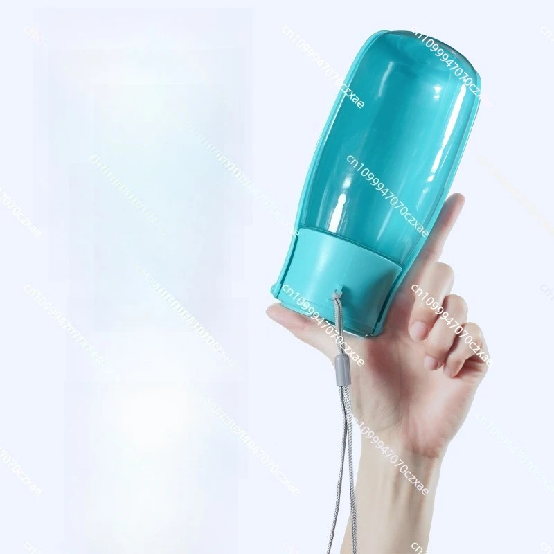 

Outdoor Pet Feeding Water Dispenser, Capacity Portable Folding Water Cup