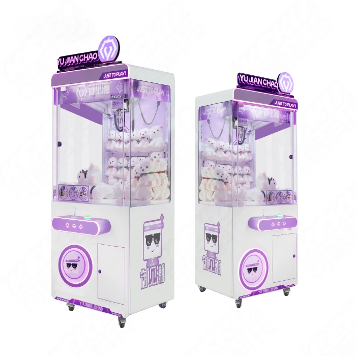 Amusement Park Electronic Arcade Claw Machine Plush Toy Coin Operated Play Game Claw Crane Machines