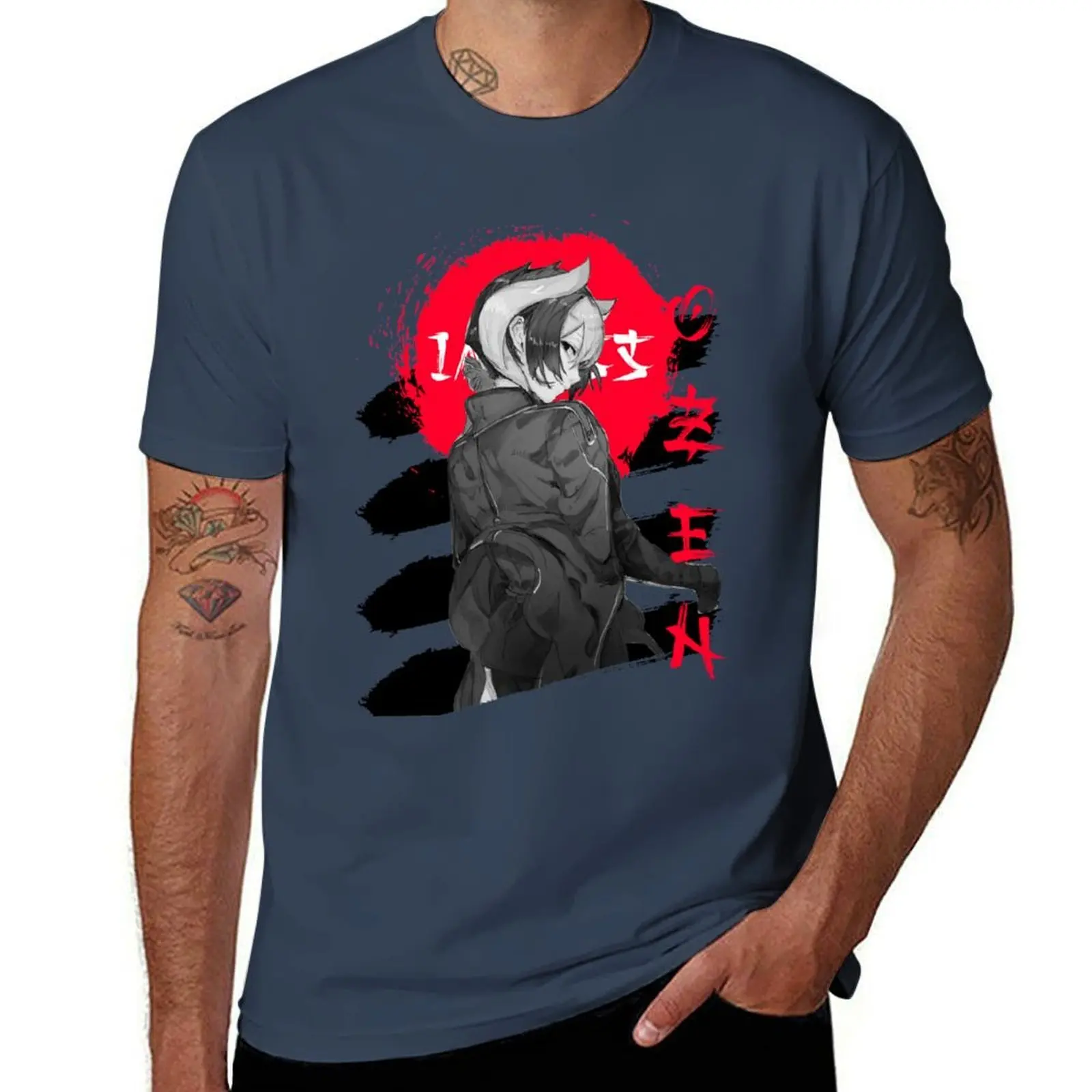 

ozen the immovable made in abyss T-Shirt funny t shirts cotton man t shirts for men casual T-Shirt