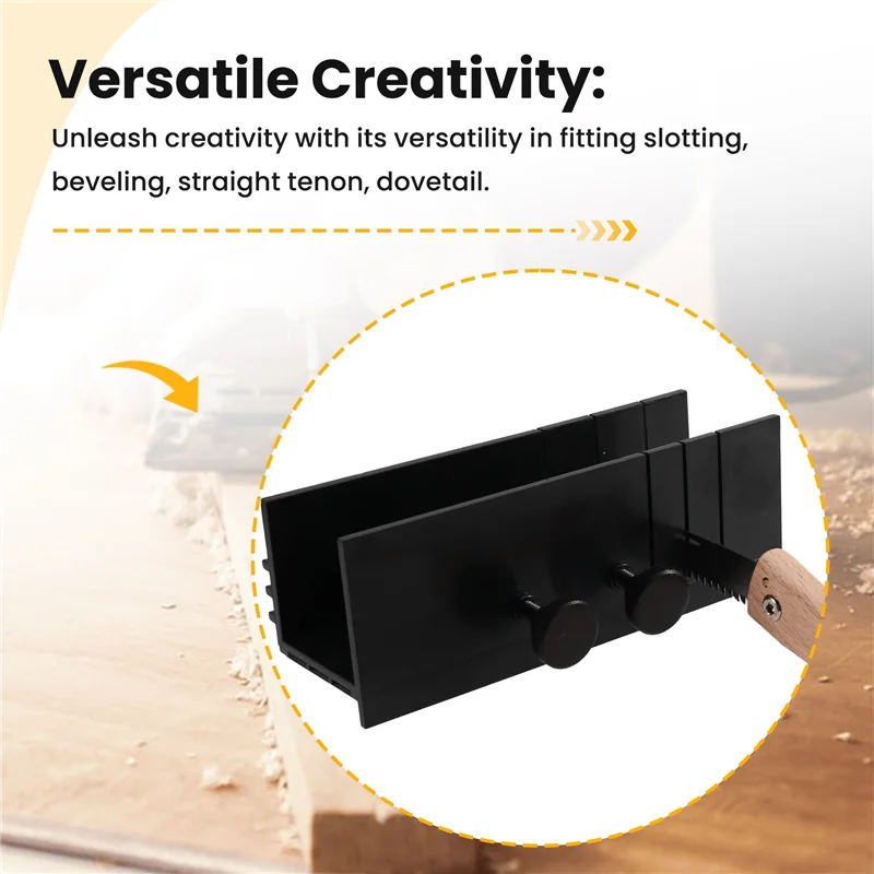 【OFF-SHELF】 أدوات منشار الطاولة، رقصة منزلق لطاولة التوجيه، قطع فتحات شرائح مختلفة، مثالية لإطارات الصور والصناديق الصغيرة #6