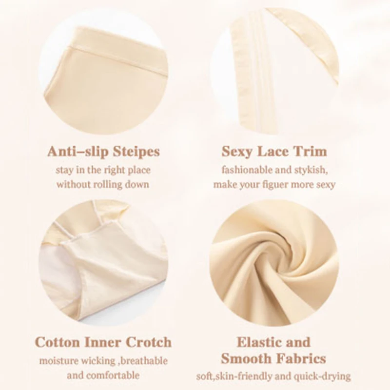 Seamless Shapewear Panties For Women Mid Rise Tummy Control Briefs Slimming Underwear Female Butt Lifter Body Shaper Lingerie image 6