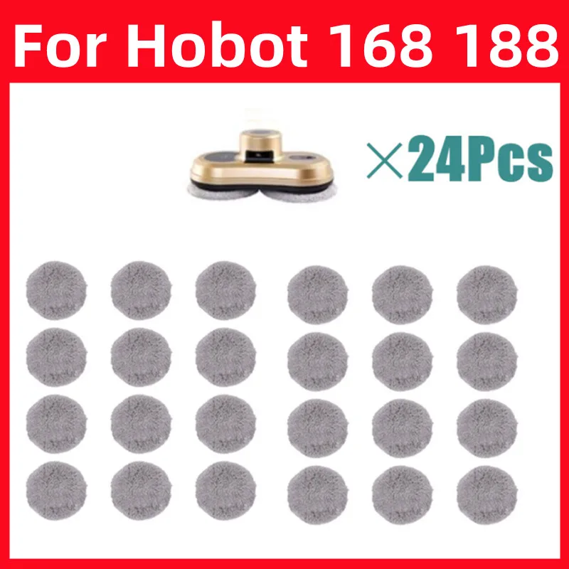 For Hobot 168 188 Mop Pro Accessories High Quality Window Cleaning Weeper Sweeping Cloth Robot Vacuum Cleaner Spare Parts