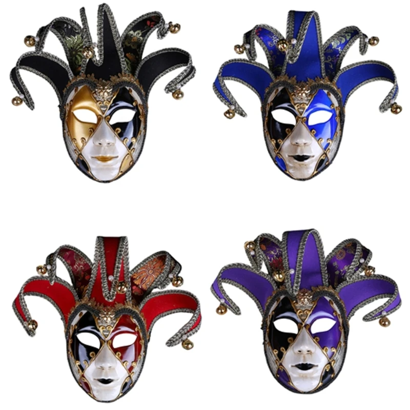 

Masquerade Mask Full Face Mask for Halloween Costume Masquerade Party Proms